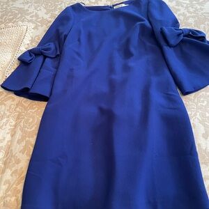 Eliza J Royal Blue Long Sleeve Dress